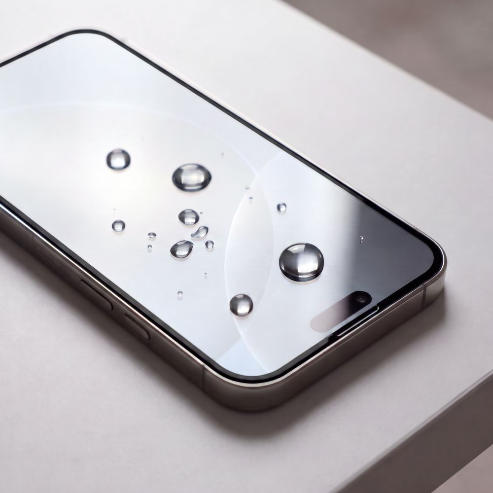 Zaščitna folija za zaslon Tech-Protect OneTouch za Apple iPhone 18 Pro / 17 Pro, kaljeno steklo, polno lepilo, komplet 2 kosa, prozorna