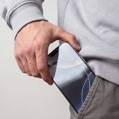 Zaščitna folija za zaslon Tech-Protect OneTouch za Apple iPhone 18 Pro / 17 Pro, kaljeno steklo, polno lepilo, komplet 2 kosa, prozorna