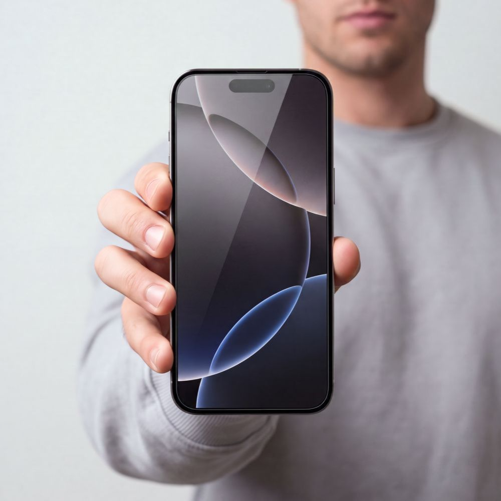 Zaščitna folija za zaslon Tech-Protect OneTouch za Apple iPhone 18 Pro / 17 Pro, kaljeno steklo, polno lepilo, komplet 2 kosa, prozorna