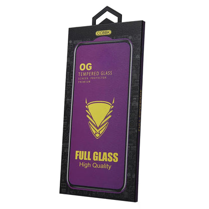 OEM OG Premium OG Premium Screen Protector for Xiaomi Redmi 13C 5G / 13C / Poco C65, Glass Shielded, Full Glue, Black 