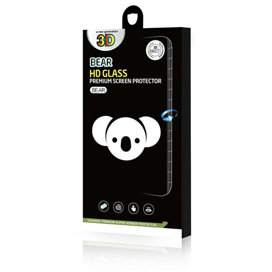Zaščitna folija za zaslon Bear HD za Samsung Galaxy S24 Ultra S928, kaljeno steklo, polno lepilo, črna