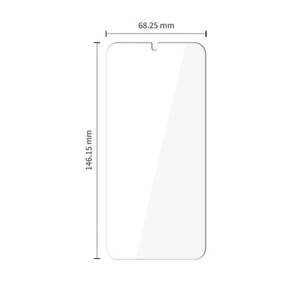 Zaščitna folija za zaslon Tech-Protect za Samsung Galaxy S26 S942, Kaljeno steklo, Polno lepilo, Set 10 kosov