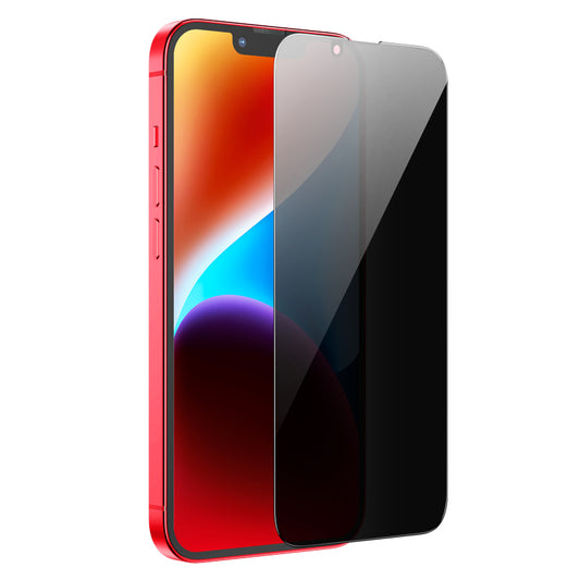 Zaščitna folija za zaslon Privacy HOCO G15 za Apple iPhone 12 Pro Max, Kaljeno steklo, Polno lepljenje, 5D
