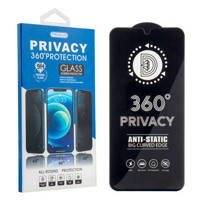 Zaščitna folija zaslona Privacy OEM 360 za Samsung Galaxy A37 5G, varnostno steklo, polno lepilo