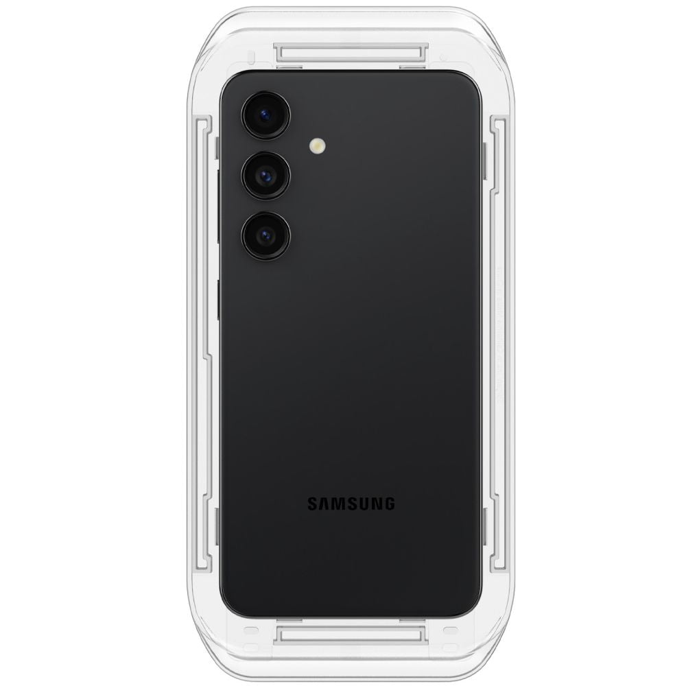 Zaščitna folija za zaslon Spigen GlastR EZ FIT za Samsung Galaxy S25+ S936 / S24+ S926, Kaljeno steklo, Polno lepljenje, Set 2 kosa AGL07432