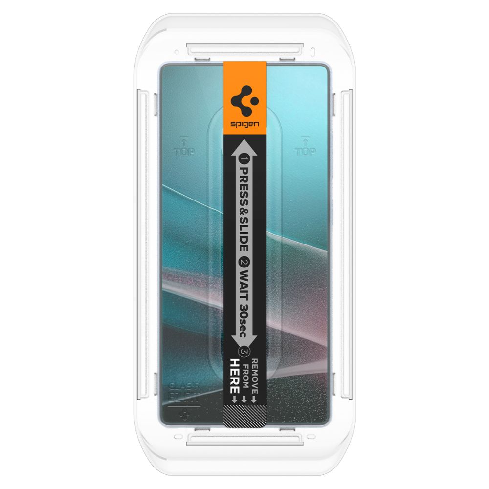 Zaščitna folija za zaslon Spigen GlastR EZ FIT HD za Samsung Galaxy S25 Ultra S938, Kaljeno steklo, Polno lepljenje, Set 2 kosa AGL09082