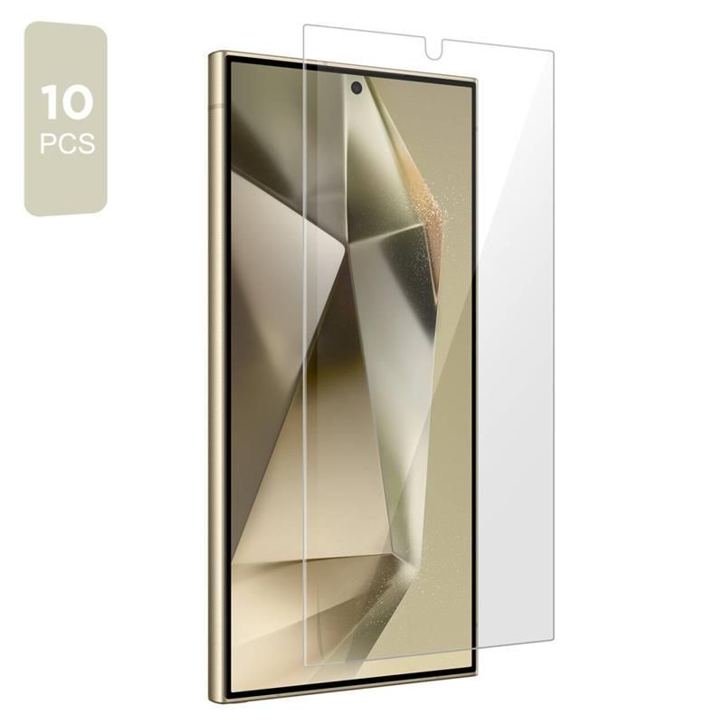 Zaščitna folija za zaslon Tech-Protect za Samsung Galaxy S26 S942, Kaljeno steklo, Polno lepilo, Set 10 kosov