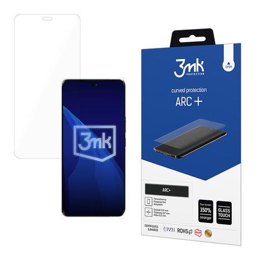 Zaščitna folija zaslona 3MK ARC+ za Honor X9c / Magic7 Lite, plastika