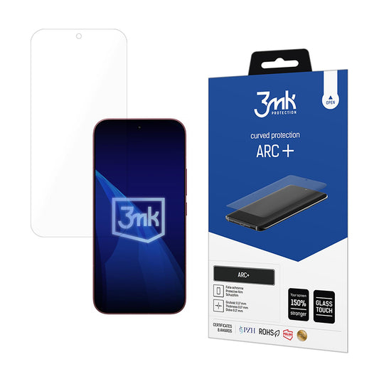 Zaščitna folija za zaslon 3MK ARC+ za Xiaomi Poco F9 Ultra, plastika