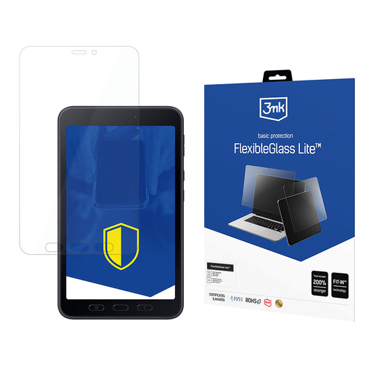 Zaščitna folija zaslona 3MK FlexibleGlass Lite za Samsung Galaxy Tab Active5, fleksibilno steklo, polno lepilo