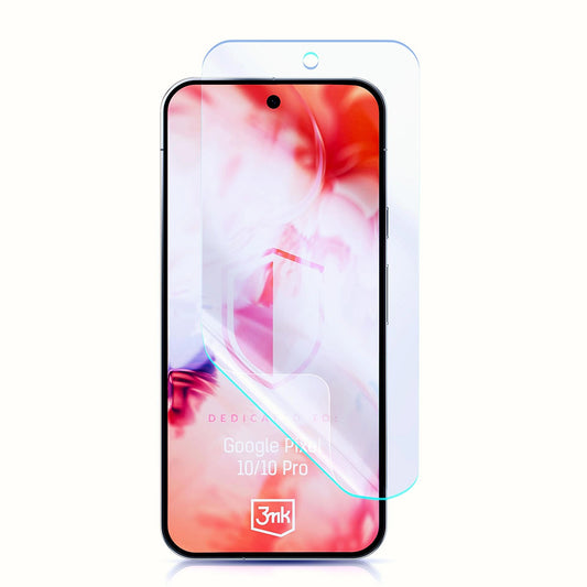 Zaščitna folija za zaslon 3MK FlexibleGlass za Google Pixel 10 Pro / 10, fleksibilno steklo, polno lepilo