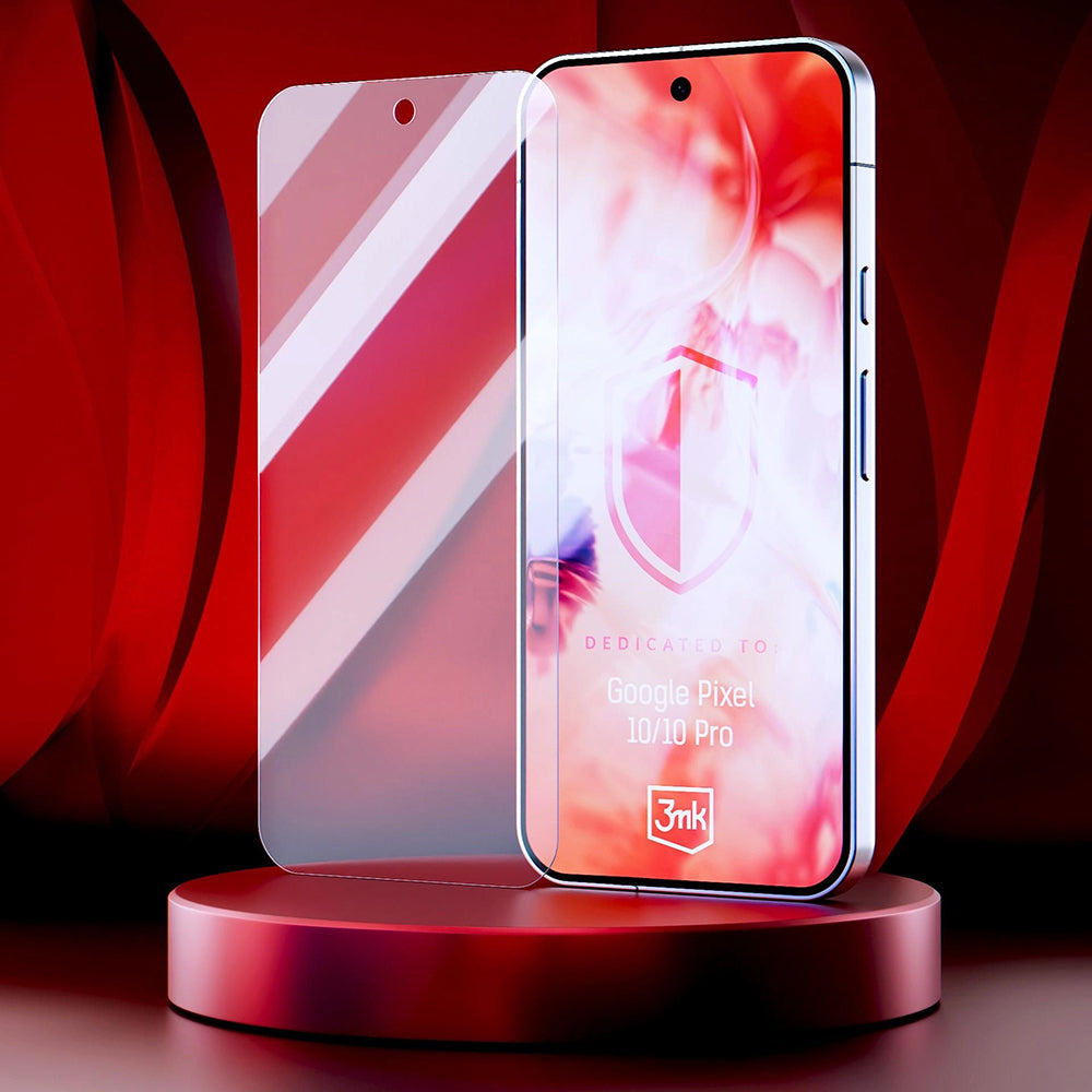 Zaščitna folija za zaslon 3MK FlexibleGlass za Google Pixel 10 Pro / 10, fleksibilno steklo, polno lepilo