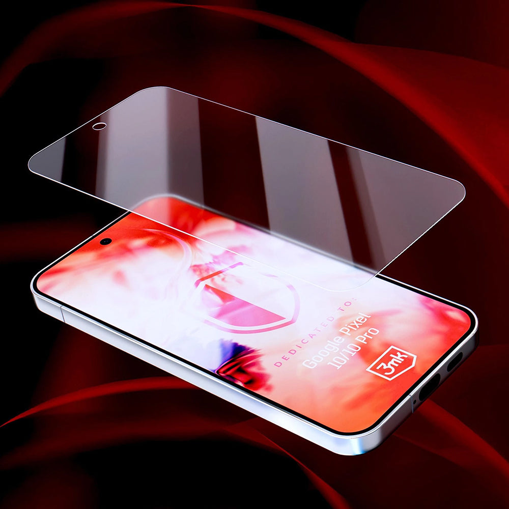 Zaščitna folija za zaslon 3MK FlexibleGlass za Google Pixel 10 Pro / 10, fleksibilno steklo, polno lepilo