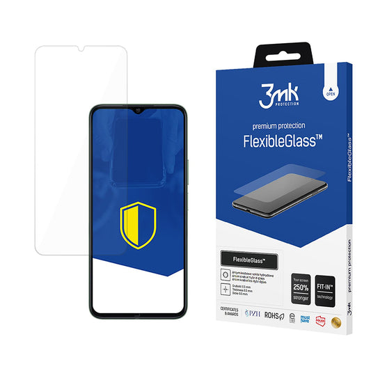 Zaščitna folija za zaslon 3MK FlexibleGlass za Honor X6b, fleksibilno steklo, polno lepilo