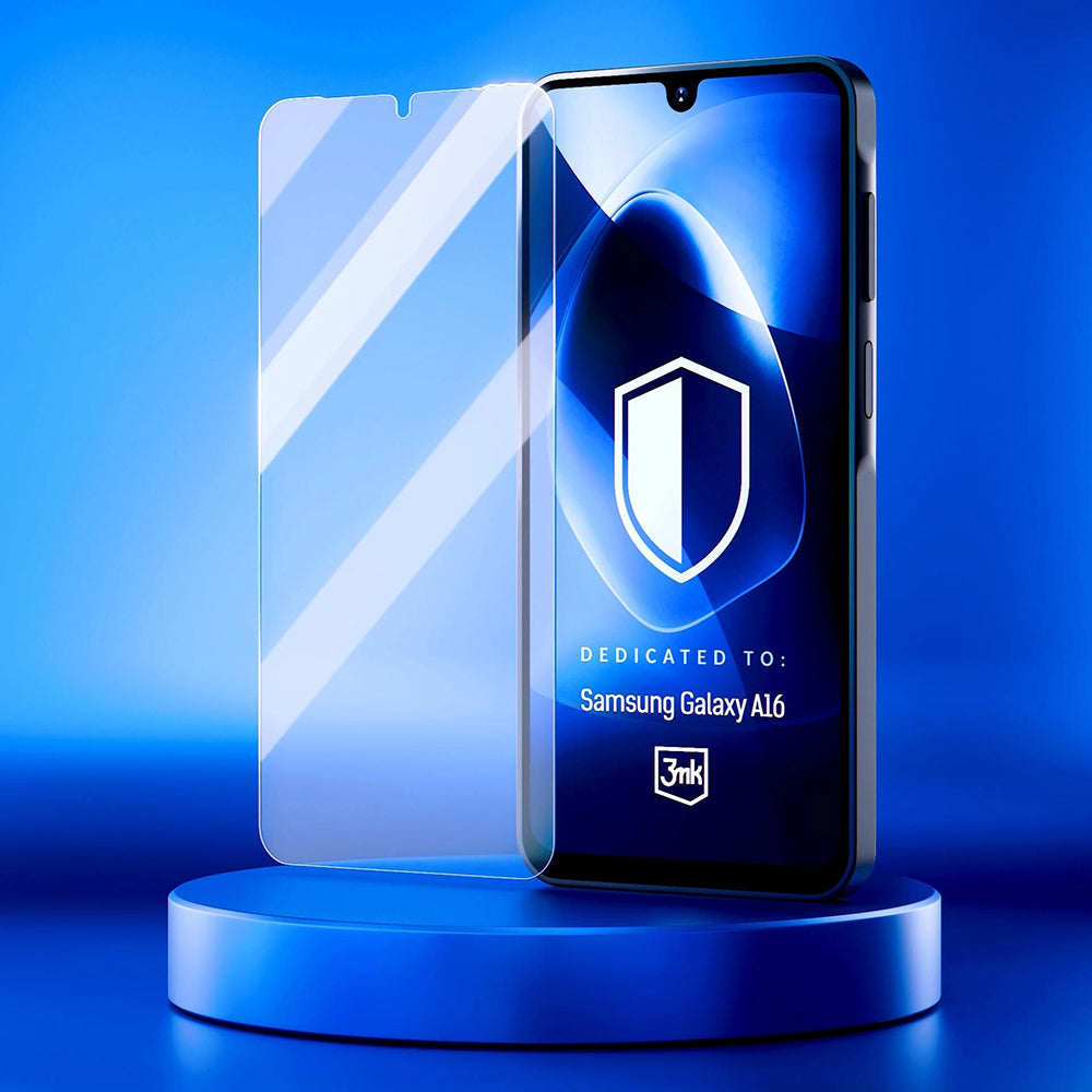 Zaščitna folija za zaslon 3MK FlexibleGlass za Samsung Galaxy A26 A266 / A16 5G A166 / A16 4G A165 / M16 M166, Fleksibilno steklo, Polno lepilo