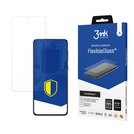 Zaščitna folija za zaslon 3MK FlexibleGlass za Samsung Galaxy S24 FE S721, fleksibilno steklo, polno lepilo