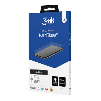 Zaščitna folija za zaslon 3MK HardGlass za Honor 400 Smart 4G / 400 Smart 5G, varnostno steklo, polno lepilo