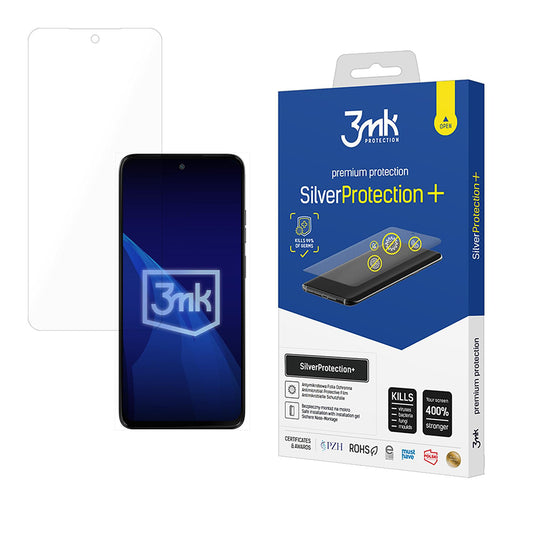 Zaščitna folija za zaslon 3MK Silver Protect+ za Motorola Moto G15 / G15 Power, plastika