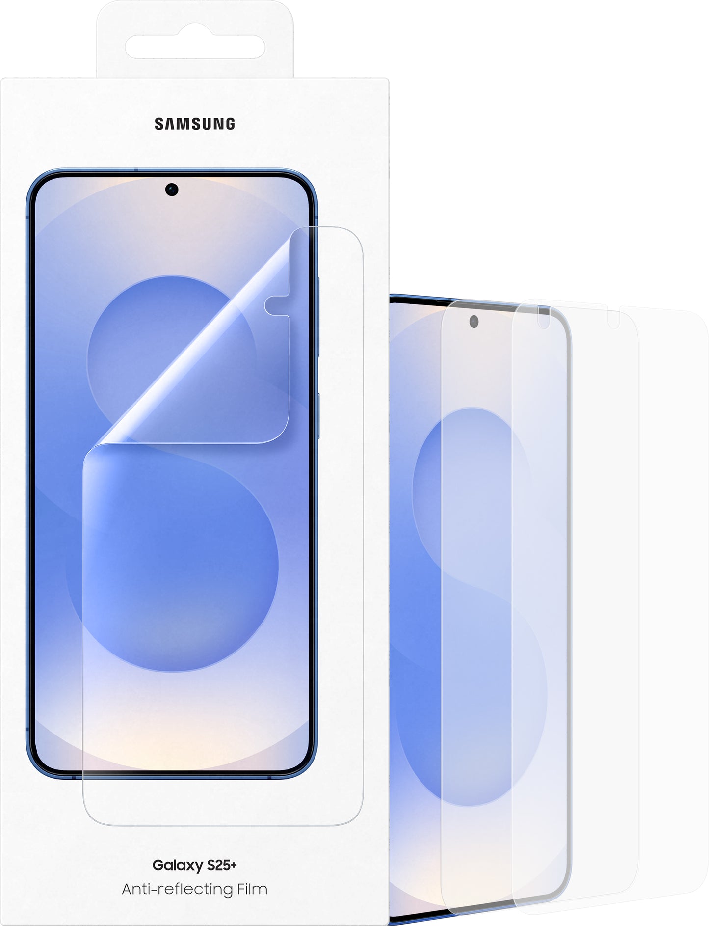 Zaščitna folija proti bleščanju za Samsung Galaxy S25+ S936, Plastika, Komplet 2 kosa EF-US936CTEGWW