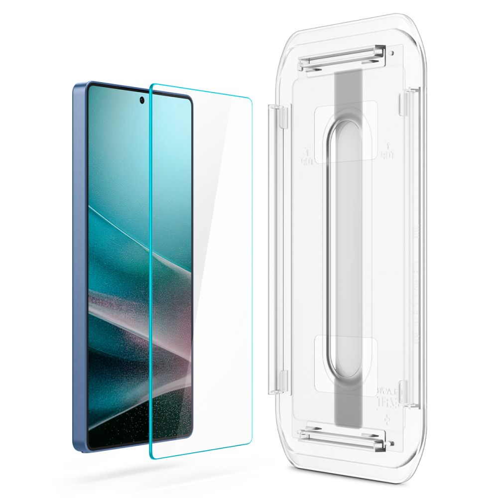 Zaščitna folija za zaslon Spigen GlastR EZ FIT HD za Samsung Galaxy S25 Ultra S938, Kaljeno steklo, Polno lepljenje, Set 2 kosa AGL09082