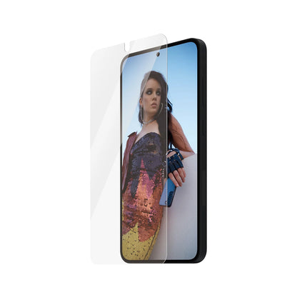 Zaščitna folija za zaslon PanzerGlass Safe. Ultra-Wide Fit EasyAligner za Samsung Galaxy S25+ S936, varnostno steklo, polno lepilo, ponovno zaprto