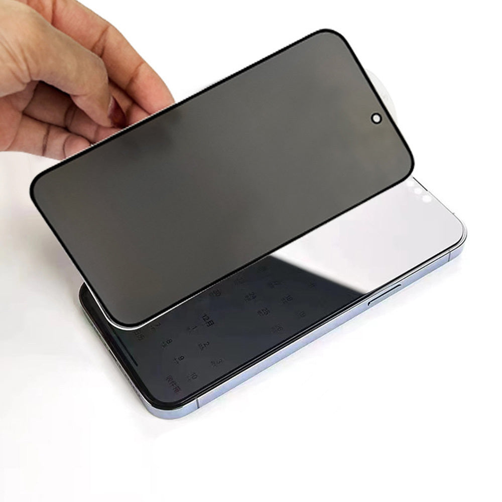 Zaščitna folija zaslona Privacy OEM za Apple iPhone 17, kaljeno steklo, polno lepilo