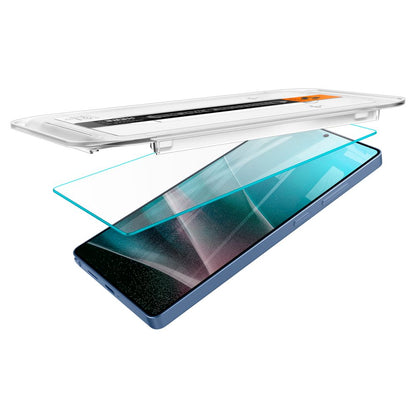 Zaščitna folija za zaslon Spigen GlastR EZ FIT HD za Samsung Galaxy S25 Ultra S938, Kaljeno steklo, Polno lepljenje, Set 2 kosa AGL09082
