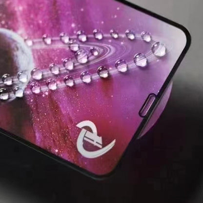 OEM zaščitna folija za zaslon za Samsung Galaxy S23 S911 / S22 5G S901, kaljeno steklo, polno lepilo, komplet 10 kosov, 9D, črna