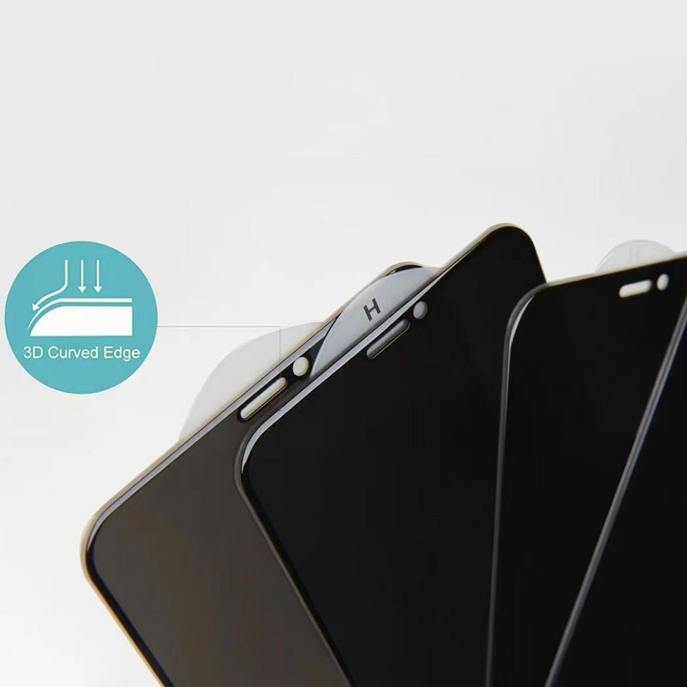 Zaščitna folija zaslona Privacy OEM za Apple iPhone 17, kaljeno steklo, polno lepilo