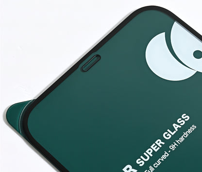 Zaščitna folija za zaslon Bear Super Hard za Apple iPhone 18 Pro Max / 17 Pro Max / 16 Pro Max, kaljeno steklo, polno lepilo, 3D, črna