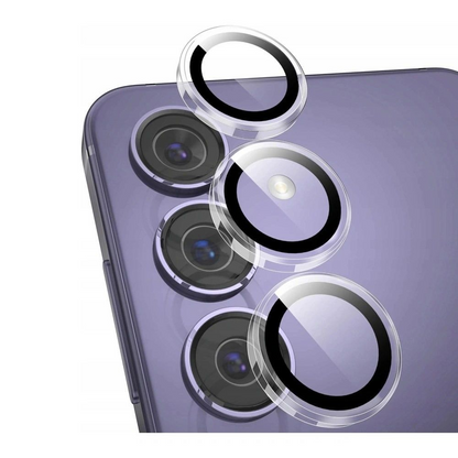 Zaščitna folija za zaslon in zadnjo kamero Tech-Protect Quick Set+ za Samsung Galaxy A57 5G, Kaljeno steklo, Polno lepljenje, Set 3 kosi