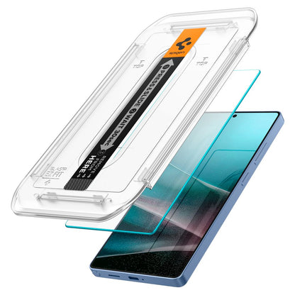 Zaščitna folija za zaslon Spigen GlastR EZ FIT HD za Samsung Galaxy S25 Ultra S938, Kaljeno steklo, Polno lepljenje, Set 2 kosa AGL09082