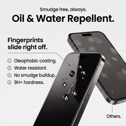 Zaščitna folija za zaslon Tech-Protect OneTouch za Apple iPhone 18 Pro / 17 Pro, kaljeno steklo, polno lepilo, komplet 2 kosa, prozorna