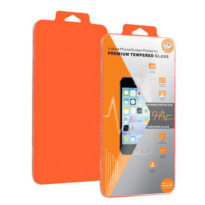 OEM Orange Screen Protector for Apple iPhone 18 Pro / 17 Pro / 17 / 16 Pro, Tempered Glass, Full Glue