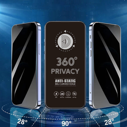 Zaščitna folija zaslona Privacy OEM 360 za Samsung Galaxy A37 5G, varnostno steklo, polno lepilo