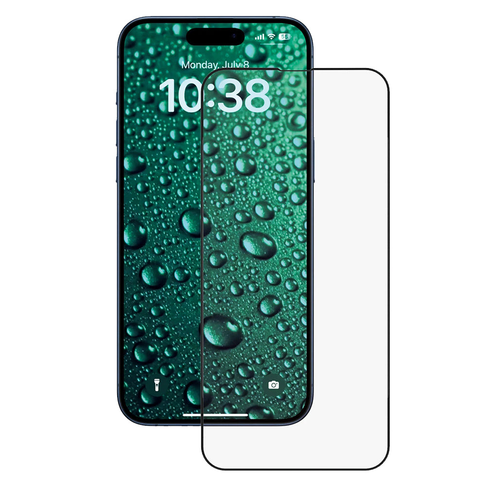 Zaščitna folija za zaslon Anank 5X Reinforced Invisible za Apple iPhone 17 Air, Kaljeno steklo, Full Glue, 3D, Črna