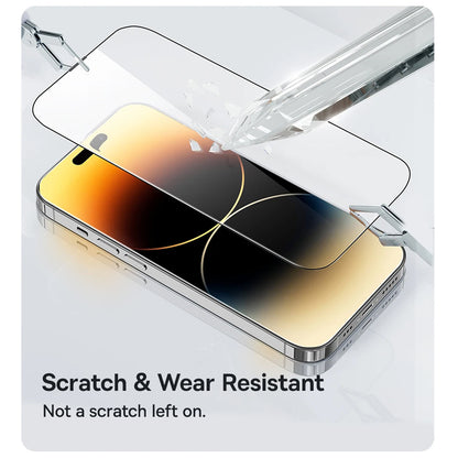 Zaščitna folija za zaslon Anank 5X Reinforced za Apple iPhone 17, Kaljeno steklo, Full Glue, 2.5D, Črna