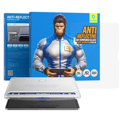 Zaščitna folija za zaslon Blueo Anti-Reflective HD Applicator Pro za Apple iPad Pro 13 (2024), kaljeno steklo, polno lepilo