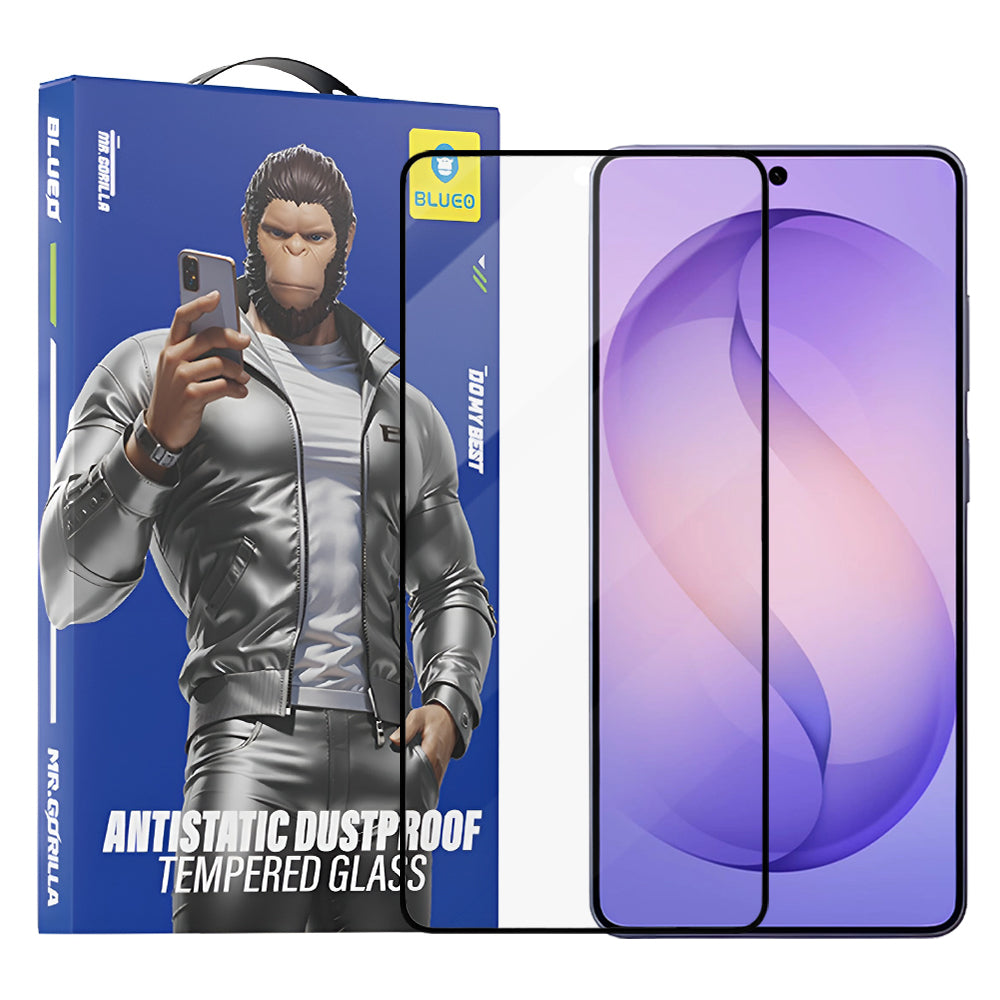 Zaščitna folija za zaslon Blueo Anti-Static HD za Samsung Galaxy S26 Ultra S948, Kaljeno steklo, Polno lepljenje, Črna