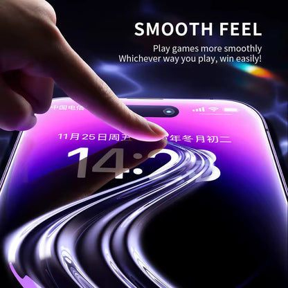 Zaščitna folija za zaslon Blueo Anti-Static HD za Samsung Galaxy S26 Ultra S948, Kaljeno steklo, Polno lepljenje, Črna