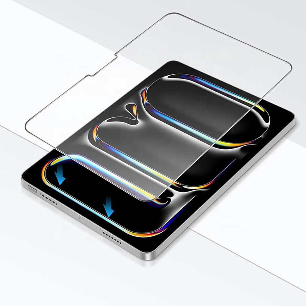 Zaščitna folija zaslona Blueo HD za Apple iPad Pro 12.9 (2022) / Pro 12.9 (2021) / Pro 12.9 (2020), kaljeno steklo, polno lepilo