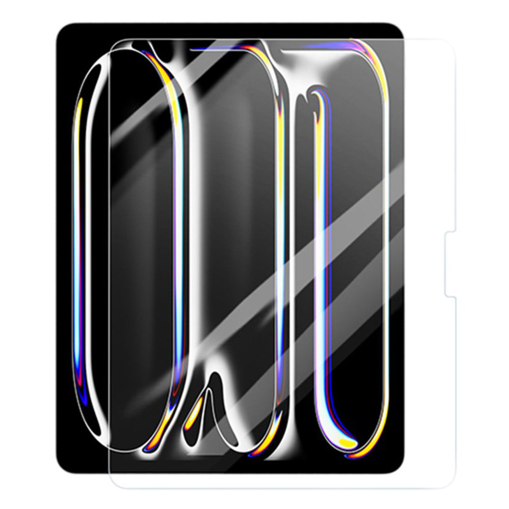 Blueo HD Screen Protector Film for Apple iPad Pro 13 (2024), Tempered Glass, Full Glue