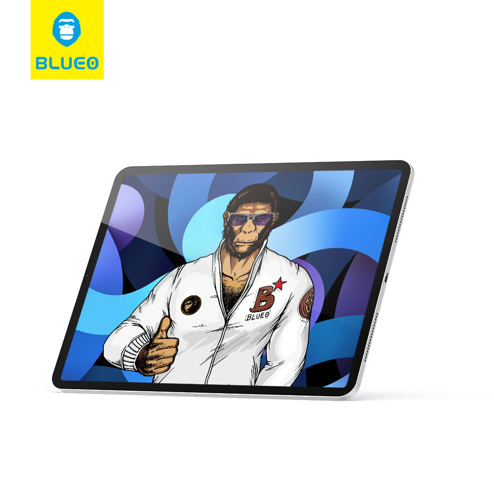 Blueo Screen Protector Film for Apple iPad Pro 13 (2024), Tempered Glass, Full Glue