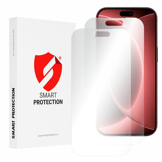 Zaščitna folija za zaslon Smart Protection Premium Classic za Apple iPhone 18 Pro Max, plastika, komplet 2 kosa