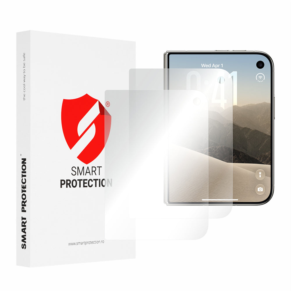 Zunanja zaščitna folija Smart Protection Premium Classic za Apple iPhone Duo, plastika, komplet 2 kosa