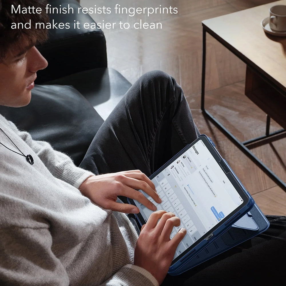 Zaščitna folija za zaslon ESR Armorite Paper Feel UltraFit za Apple iPad Air 11 (2026) / Air 11 (2025), Kaljeno steklo, Polno lepljenje, Komplet 2 kosa