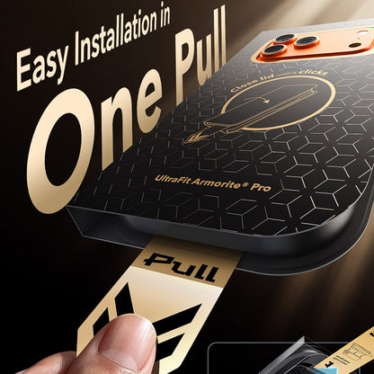 Zaščitna folija za zaslon ESR Armorite Pro UltraFit za Apple iPhone 18 Pro Max / 17 Pro Max, kaljeno steklo, polno lepilo, črna