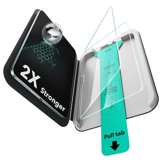 Zaščitna folija za zaslon ESR Armorite UltraFit za Apple iPad Pro 13 (2025) / Pro 13 (2024), Kaljeno steklo, Polno lepljenje, Komplet 2 kosa