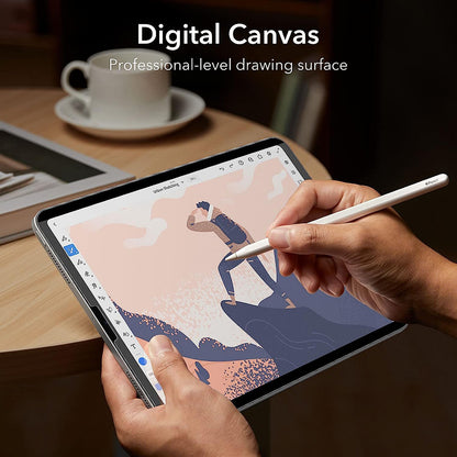 Zaščitna folija za zaslon ESR Paper Feel Magnetic za Apple iPad Air 11 (2025) / Air 11 (2024), Plastika
