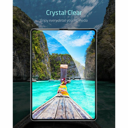 Zaščitna folija ESR za zaslon Apple iPad Air (2022) / Pro 11 (2021) / Air (2020), Kaljeno steklo, Polno lepljenje, Komplet 2 kosa